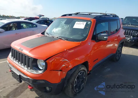 2017 Jeep Renegade Trailhawk 4X4 из США, поврежденный, VIN ZACCJBCB0HPF99295